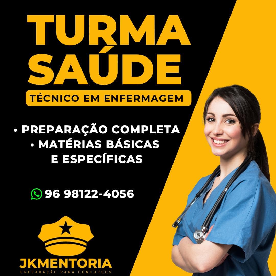 TURMA SAÚDE - TÉCNICO EM ENFERMAGEM